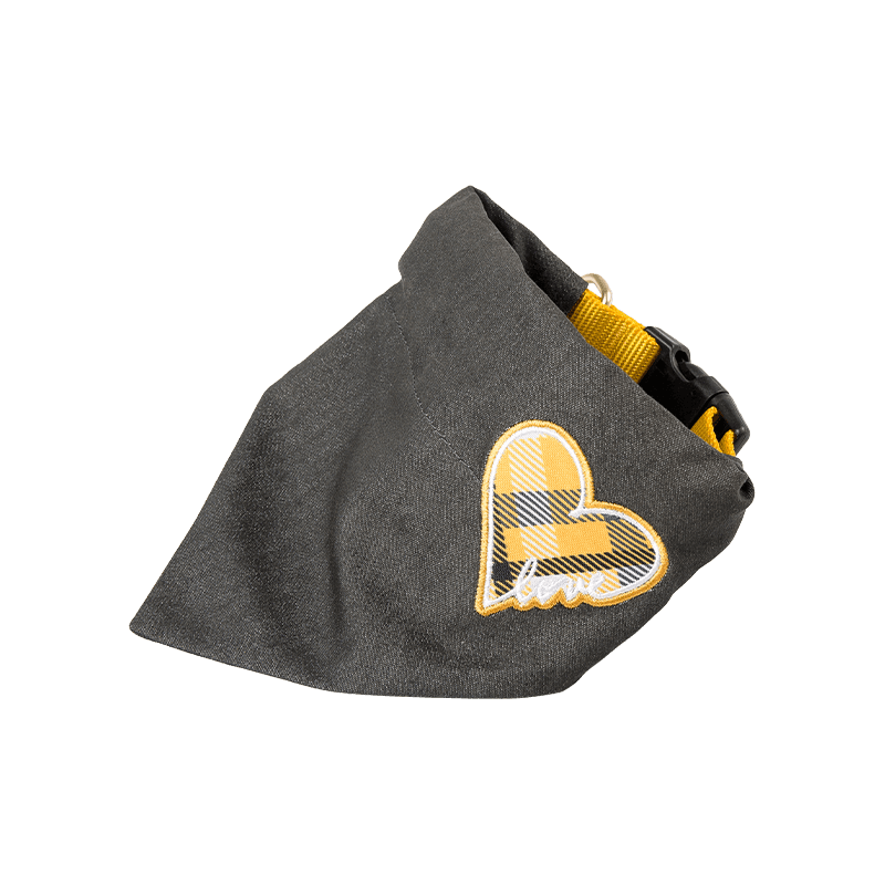 Paquet de 10 bandanas réversibles faits à la main pour chiens