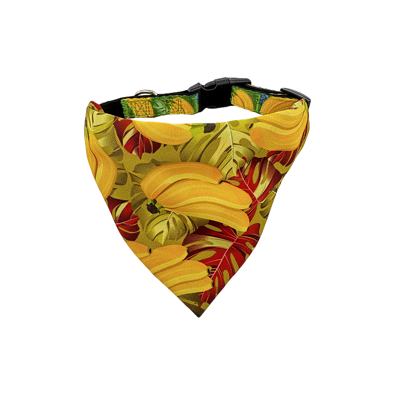 Collier bandana pour chien et ensemble chouchou assorti réglable